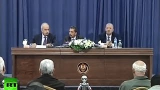 Пресс-конференция главы комиссии по расследованию смерти Ясира Арафата