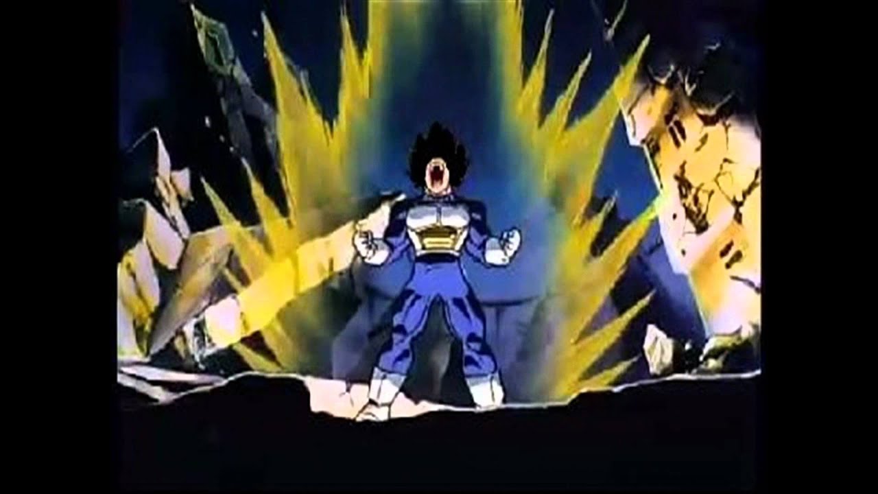 Vegeta Goes False Super Saiyan Fanmade YouTube