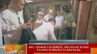 BT: Sec. Edwin Lacierda, inilahad kung paano sumuko si Napoles