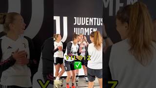 Spelling #challenge with Juventus Women and @skillscrew 🫣?