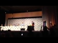 The X-Files 20th Anniversary Panel - Chris Carter entrance - SDCC 2013