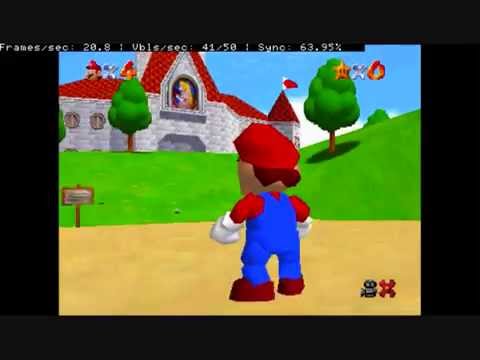 PSP- Daedalus x64, N64 Emulator - YouTube