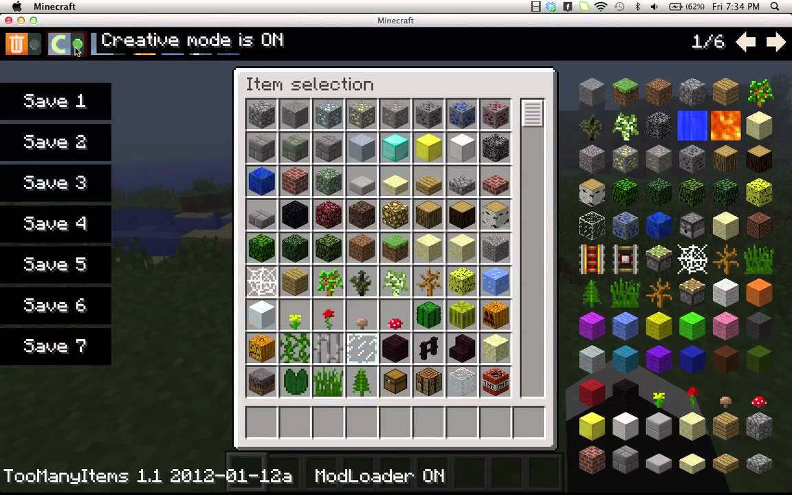 How to install Too Many Items mod on minecraft 1.1 *mac* - YouTube