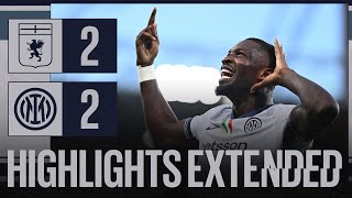 MATCH D'APERTURA ✌️ | GENOA 2-2 INTER | HIGHLIGHTS EXTENDED 📹?