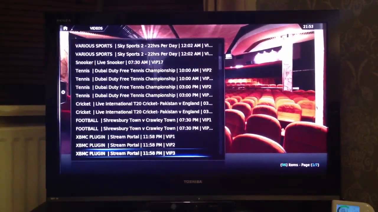 XBMC Flash Sports Plugin - YouTube