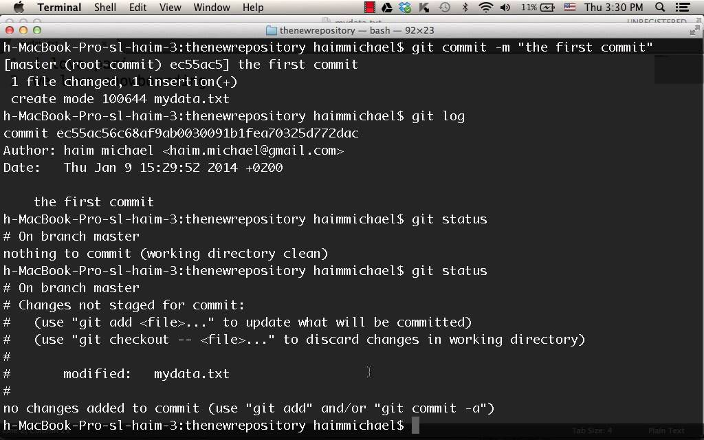 The git checkout master Command - YouTube