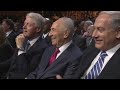 Shimon Peres feted by celebrities and leaders on 90th birthday