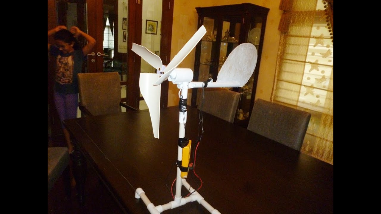 How to Make Wind Turbine Science Project