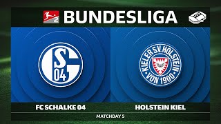 FC Schalke 04 vs. Holstein Kiel | Matchday 5 — Bundesliga 2 2025/26