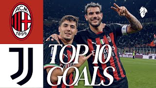 𝐓𝐎𝐏?𝟏𝟎 𝐆𝐎𝐀𝐋𝐒?????????? | AC Milan v Juve | Collection