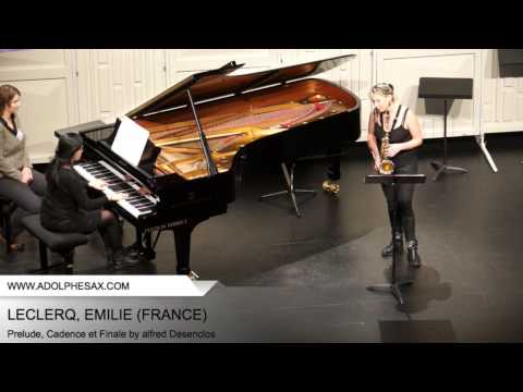 Dinant 2014 - Leclercq, Emilie - Prelude, Cadence et Finale by Alfred Desenclos