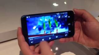 LG G Flex Q theater