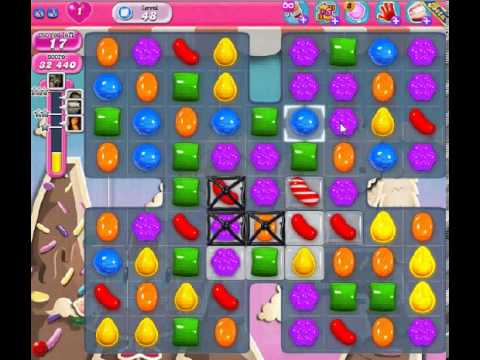 How to beat Candy Crush Saga Level 48 - 1 Stars - No Boosters - 72