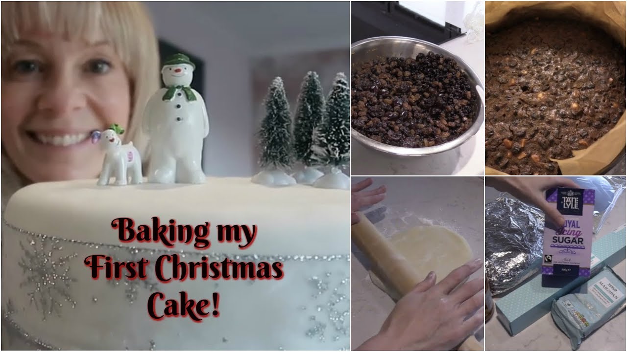 Easy Christmas Cake (inspired By Mary Berry) SupergoldenBakes.