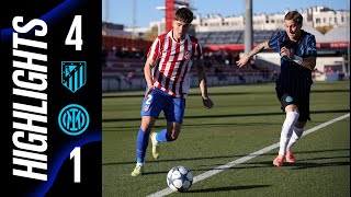 LA PRIMA SCONFITTA IN YOUTH LEAGUE  | ATLETICO MADRID 4-1 INTER | HL PRIMAVERA YOUTH LEAGUE 🌟?