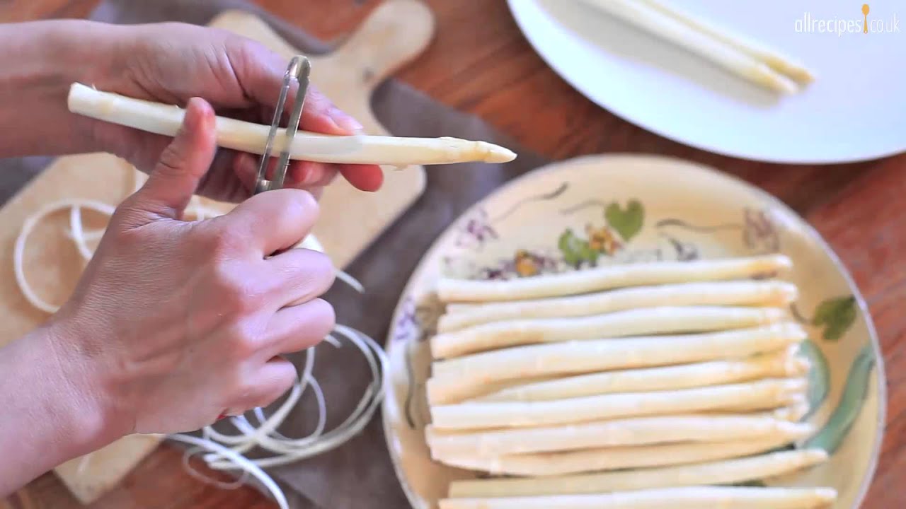 how to cook white asparagus video youtube how to cook white asparagus video youtube