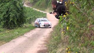 adac rallye deutschland 2013 passage limite limite !!