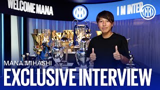 MANA MIHASHI | Exclusive Inter TV Interview | #WelcomeMana #IMInter 🎙️⚫🔵?? [SUB ENG]