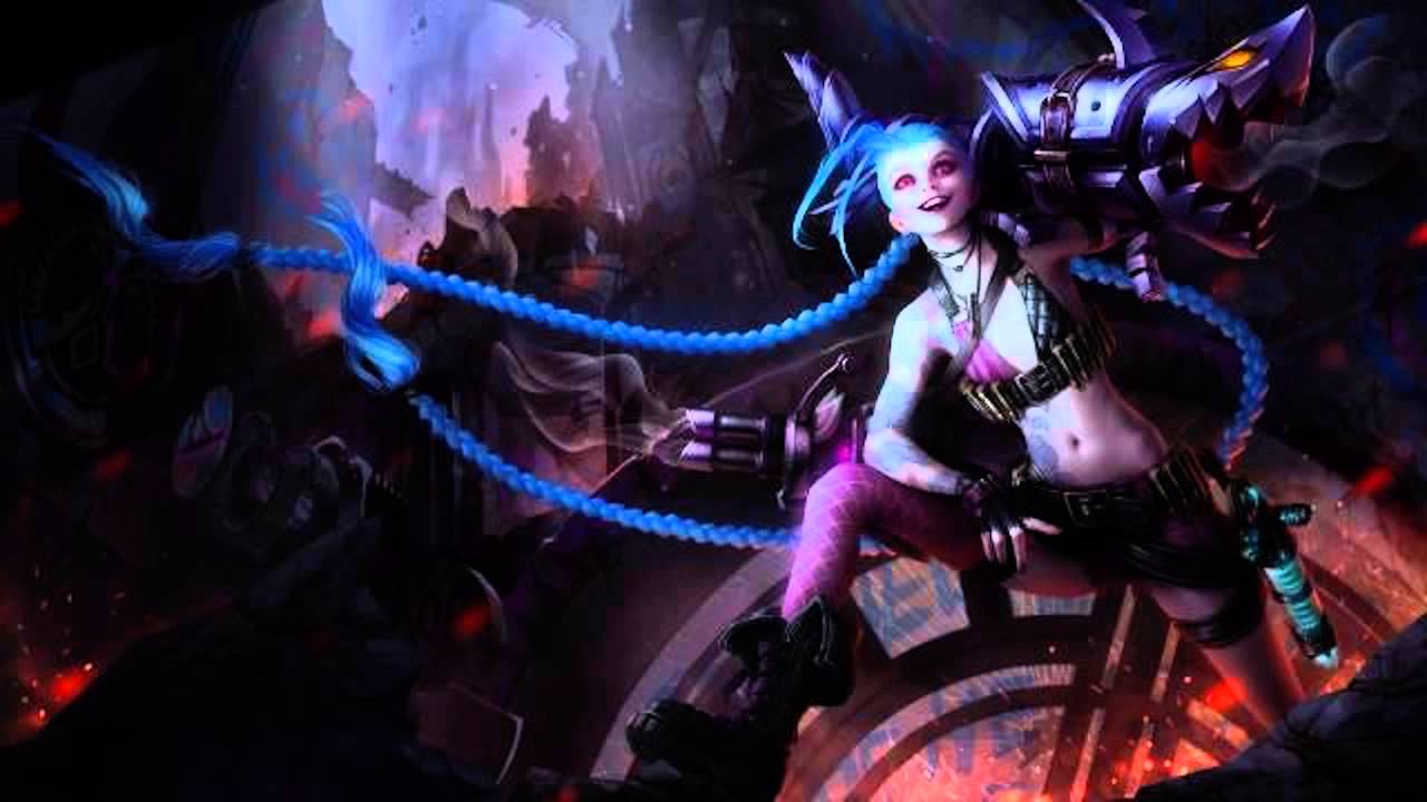 League of legends PBE : Jinx voix fr - YouTube