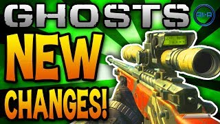 Call of Duty Ghosts - SNIPER Changes, NEW Spawns, Infected Guns & MORE NEWS! (COD Ghost)