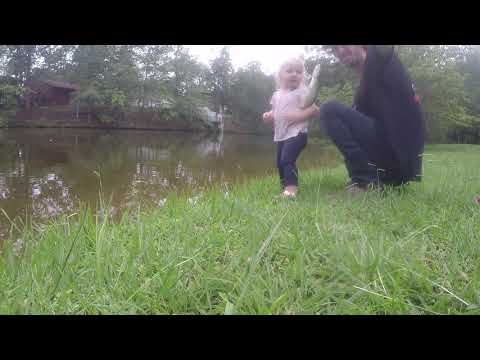 Funny First Fish Reaction