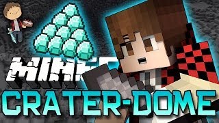 Minecraft: CRATER-BATTLE-DOME w/Mitch & Friends! Dead Ocean!