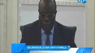 DÉCISION DE LA COUR CONSTITUTIONNELLE: CONSEILS DES MINISTRES AUTORISÉS DANS ARTICLE 13