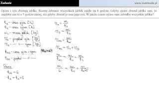 Matura próbna OPERON 27.11.2013 i hardkorowe zbieranie jabłek ;)