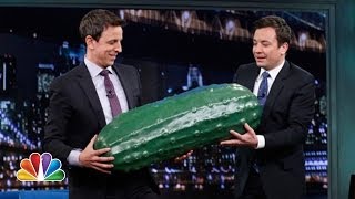 Seth Meyers Gets the Late Night Pickle