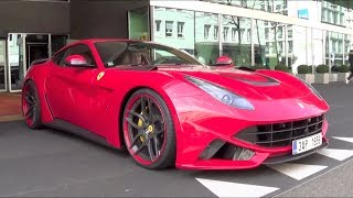 Novitec Rosso Ferrari F12 Berlinetta N-Largo driving around the streets of Zurich!