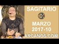 Video Horscopo Semanal SAGITARIO  del 5 al 11 Marzo 2017 (Semana 2017-10) (Lectura del Tarot)