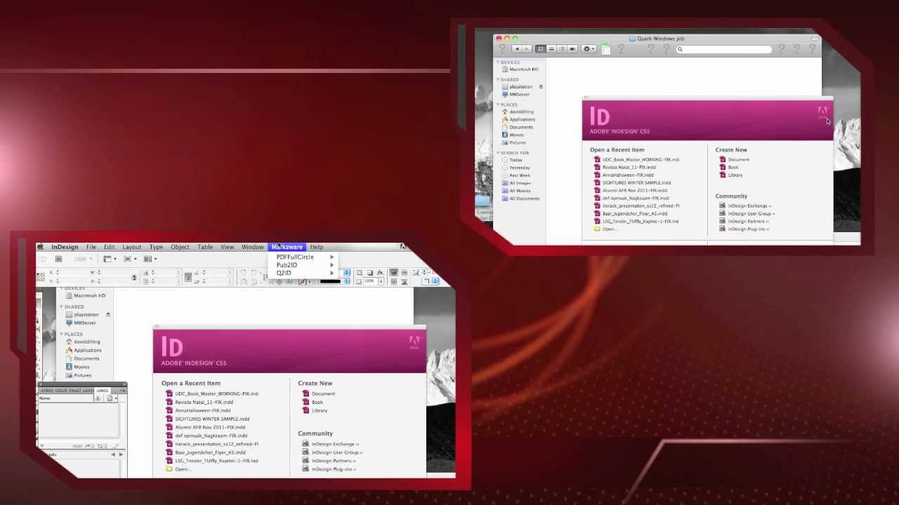 Q2ID Quark to InDesign Cross Platform Conversion - Mac to PC or ...