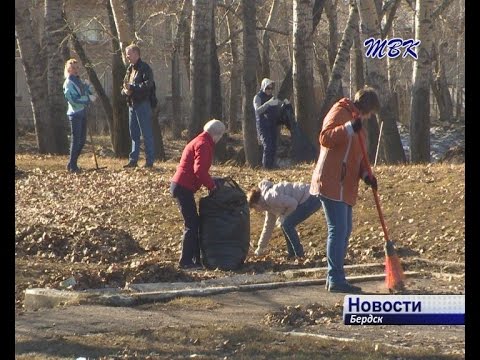Бердчане вышли навести порядок в городе