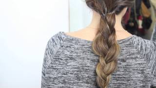 Peinados fáciles con trenzas | What The Chic