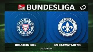 Holstein Kiel vs. SV Darmstadt 98 | Matchday 8 — Bundesliga 2 2025/26