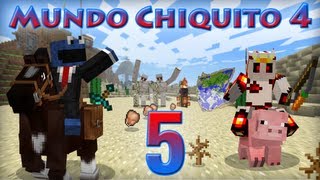 MINECRAFT - Mundo Chiquito 4 - Ep 5 - La llamada a DinnerJorn