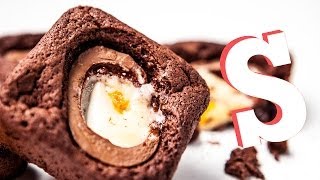 Creme Egg Chocolate Brownies