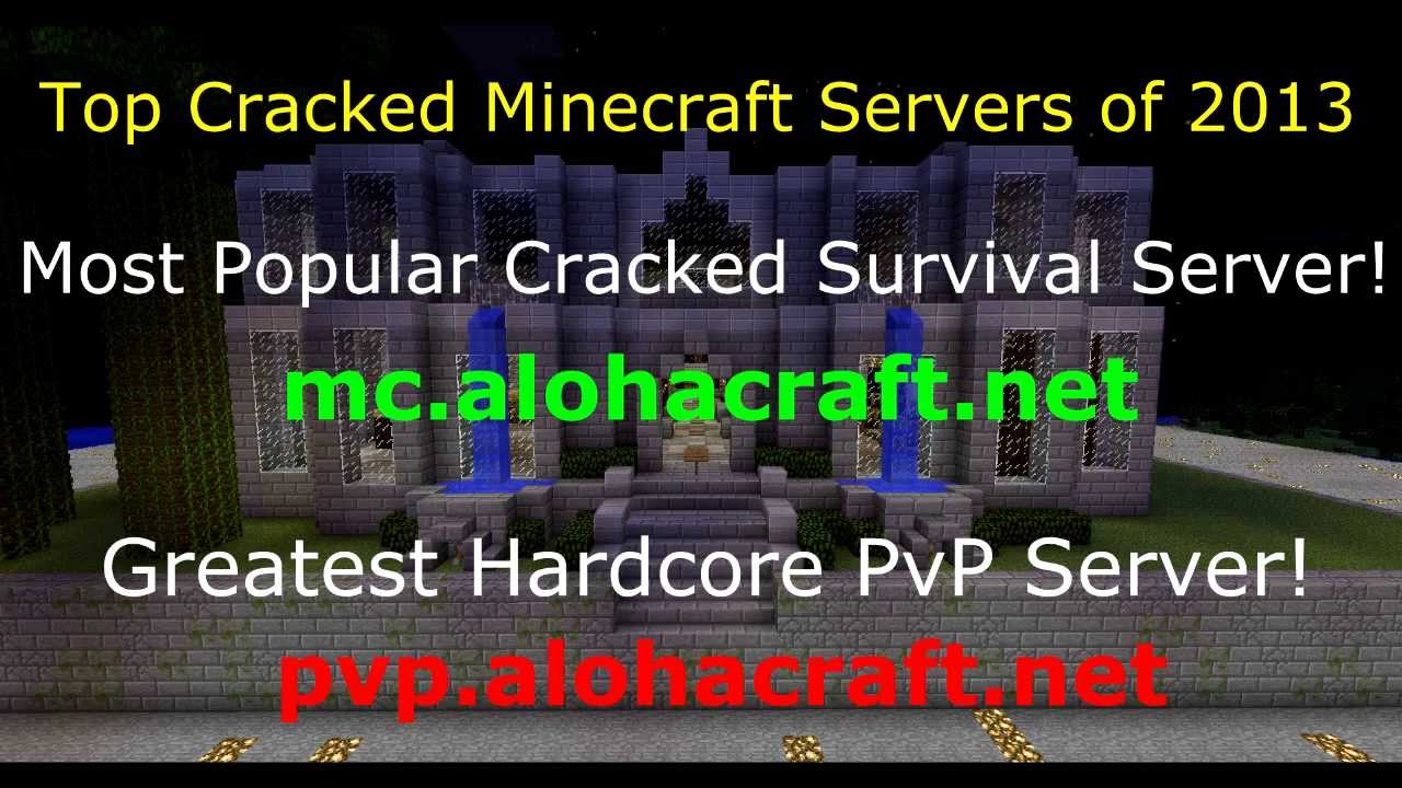 Top Cracked Minecraft Servers of 2013 [1.7] - YouTube