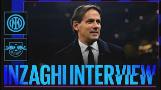 L'INTERVISTA DI SIMONE INZAGHI | INTER 1-0 LIPSIA | 🎙️⚫🔵??