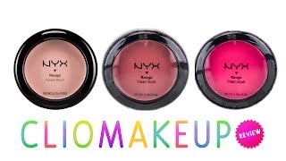 Review Recensione  NYX Blush Crema