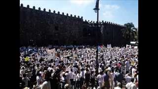 Marcha por la Paz del Silencio Cuernavaca Morelos 30 de Junio del  2013