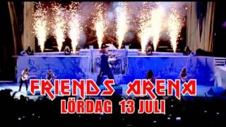 IRON MAIDEN - Maiden England European Tour 2013 | 13 juli | Stockholm, Friends Arena |