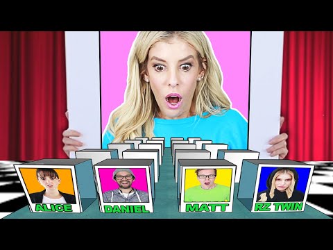 Giant GUESS WHO Game in Real Life to WIN Youtube Channel! (Game Master Inc. Vs. Best Friend)