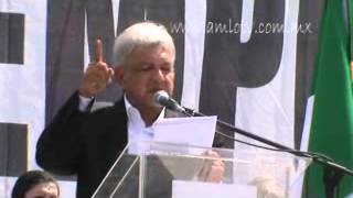 AMLO Discurso 27 de octubre 2013  Zócalo D.F.