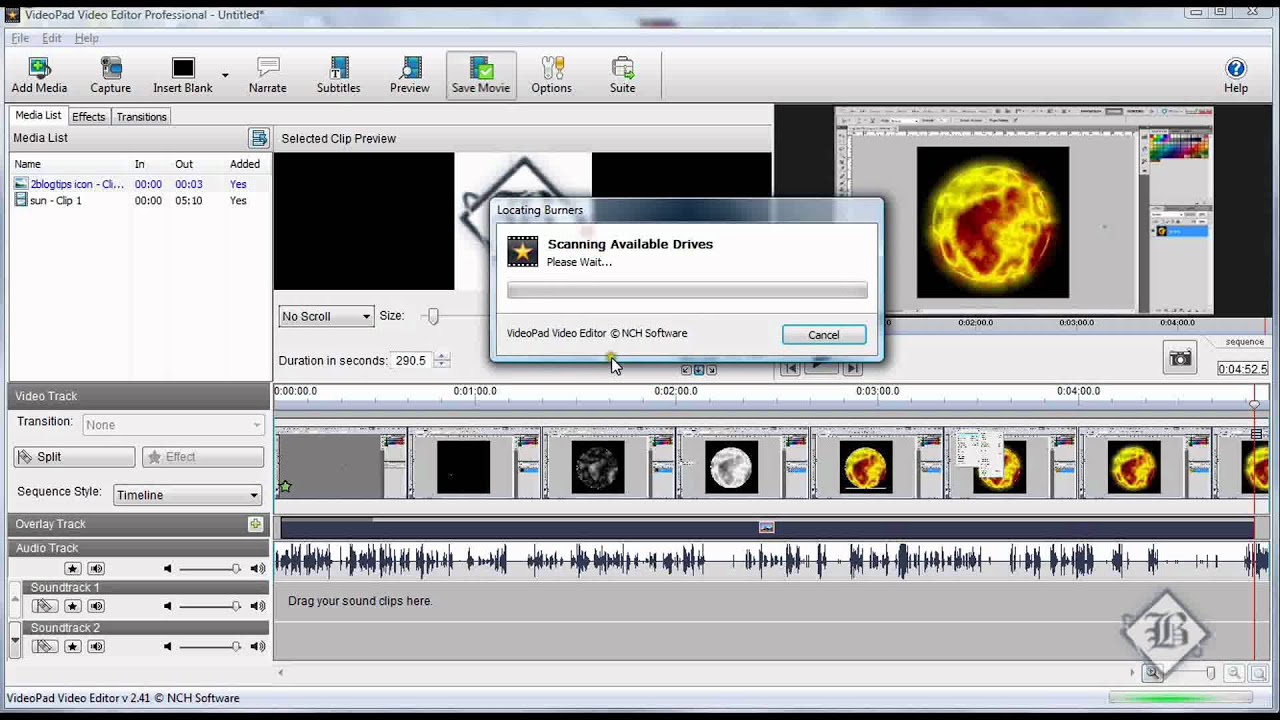 free for apple download NCH VideoPad Video Editor Pro 13.67