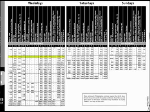 nj transit bus schedule pdf