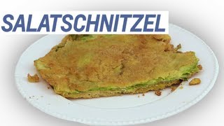 Aus Salat Schnitzel machen