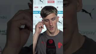 Alexis Saelemaekers talks #MilanCremonese | #Shorts