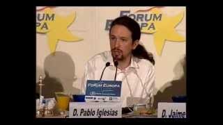 Fórum Europa con Pablo Iglesias