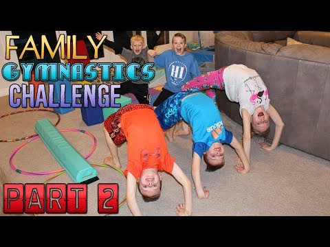 Family Obstacle Course Challenge Part 2